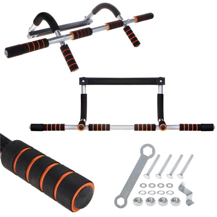 Bara de tractiuni, multifunctionala, pentru perete, cu manere antiderapante, 100kg [11]