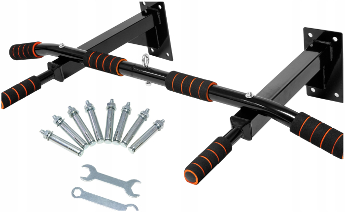 Bara de tractiuni, multifunctionala, pentru perete, cu manere antiderapante, capacitate 250kg [10]