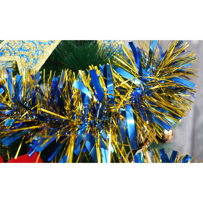 Beteala Craciun, , albastru, marimea: 2 m x 11 cm material:folie PVC, interior/exterior [3]