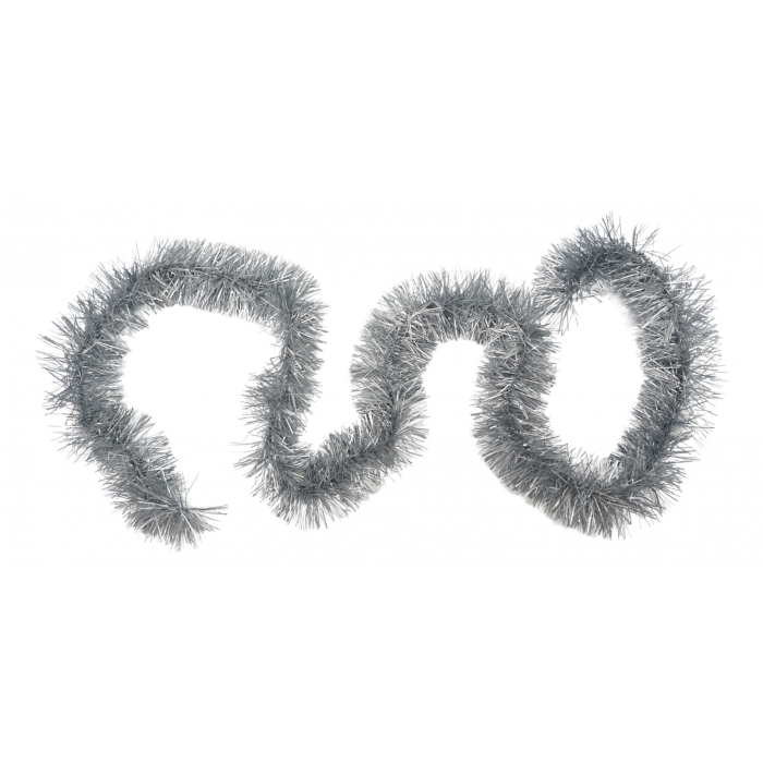 Beteala Craciun, , argintiu, marimea: 2 m x 9 cm material:folie PVC, interior/exterior [7]