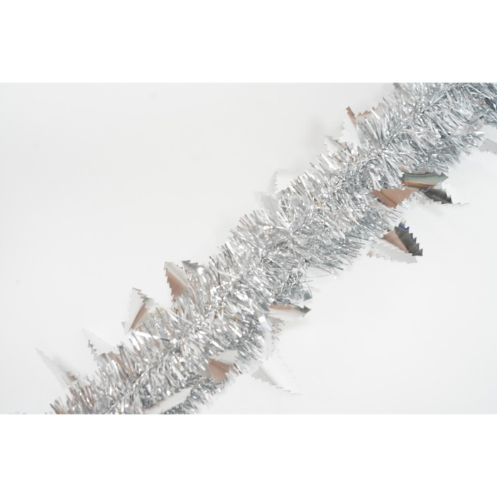 Beteala Craciun, , argintiu, marimea: 2 m x 9 cm x 5 cm material:folie PVC, interior/exterior [7]