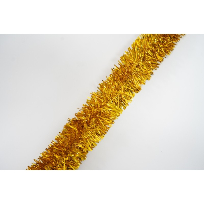 Beteala Craciun, , auriu, marimea: 2 m x 5 cm material:folie PVC, interior/exterior [7]