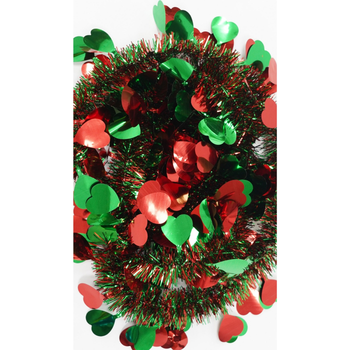 Beteala Craciun, , verde, marimea: 2 m x 9 cm x 9 cm material:folie PVC, interior/exterio [3]