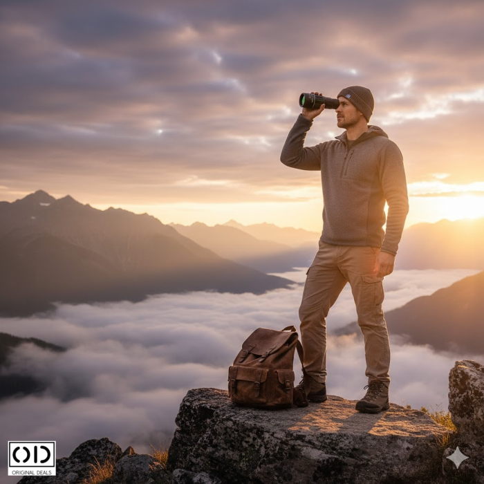  Binoclu Monocular 40x60 Compact Cauciucat Observatii Natura Original Deals  [10]