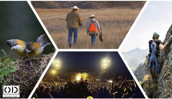  Binoclu Monocular 40x60 Compact Cauciucat Observatii Natura Original Deals  [8]