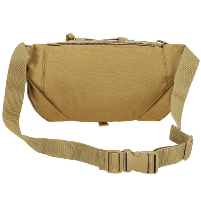 Borseta incapatoare pentru umar sau brau, impermeabila, unisex, 37x19cm, verde [17]