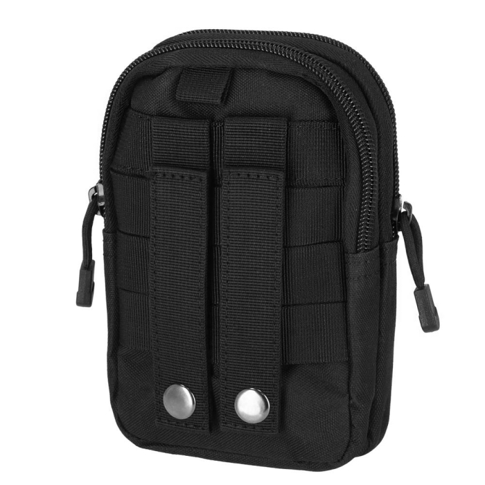 Borseta sport de brau, impermeabila, cu prindere la curea, 18x12x3.5cm, negru [6]