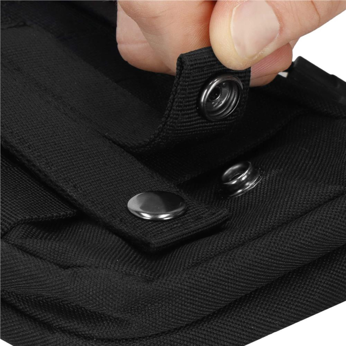 Borseta sport de brau, impermeabila, cu prindere la curea, 18x12x3.5cm, negru [11]