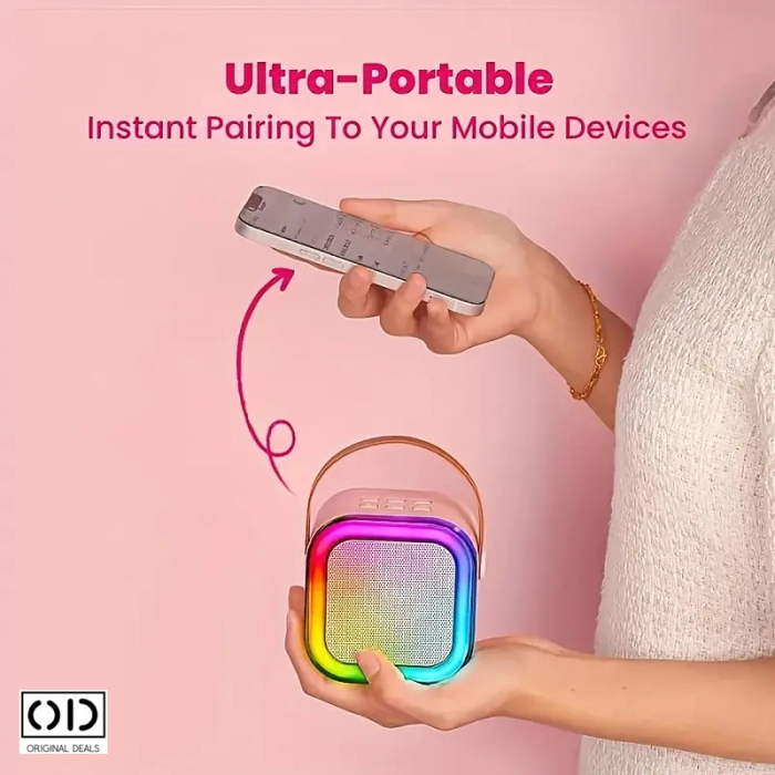 boxa portabila karaoke boxa karaoke portabila boxa portabila cu microfon boxa karaoke cu 2 microfoane boxa portabila bluetooth karaoke boxa karaoke cu lumini RGB boxa portabila cu lumini [5]
