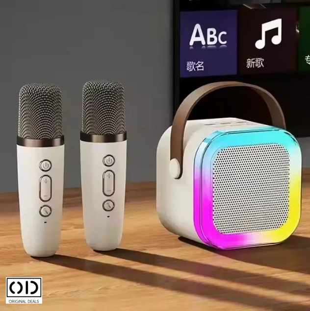 boxa portabila karaoke boxa karaoke portabila boxa portabila cu microfon boxa karaoke cu 2 microfoane boxa portabila bluetooth karaoke boxa karaoke cu lumini RGB boxa portabila cu lumini [17]