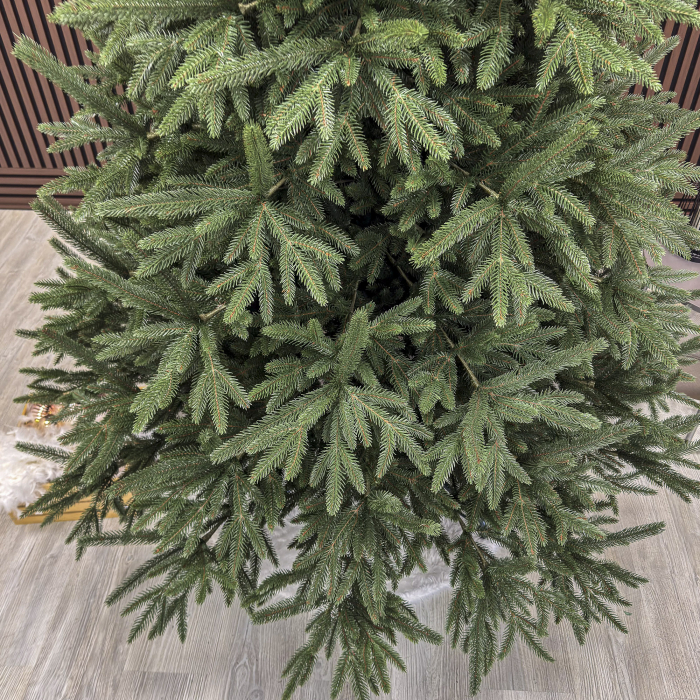 Brad artificial Christmas Deluxe by Sersimo, Alpine, verde, integral 3D, 250 cm [9]