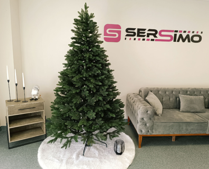 Brad artificial Christmas Deluxe by Sersimo, Belgia, 2D+3D, 210cm [14]
