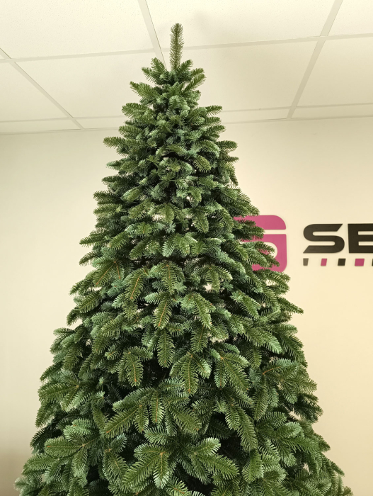 Brad artificial Christmas Deluxe by Sersimo, Canada argintiu, 3D, 230cm [15]