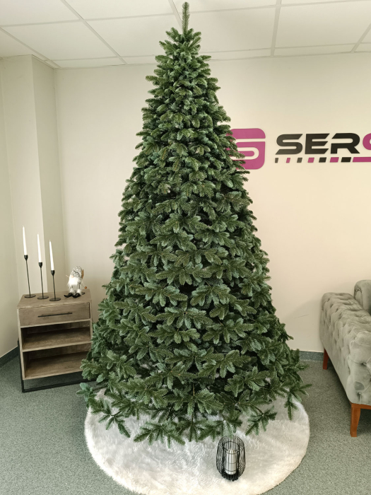 Brad artificial Christmas Deluxe by Sersimo, Canada argintiu, 3D, 230cm [6]