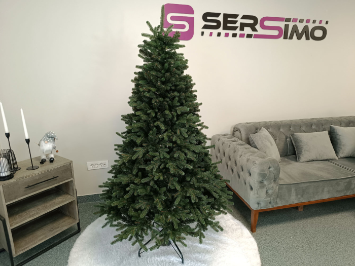Brad artificial Christmas Deluxe by Sersimo, Carpati, 2D+3D, 180cm [4]
