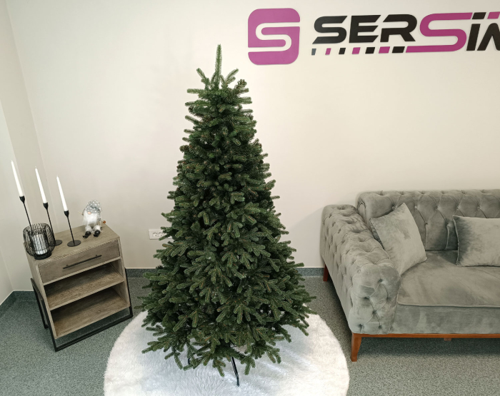 Brad artificial Christmas Deluxe by Sersimo, Carpati, 2D+3D, 180cm [10]