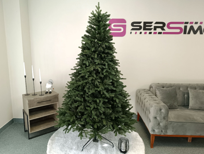 Brad artificial Christmas Deluxe by Sersimo, Carpati, 2D+3D, 210cm [18]