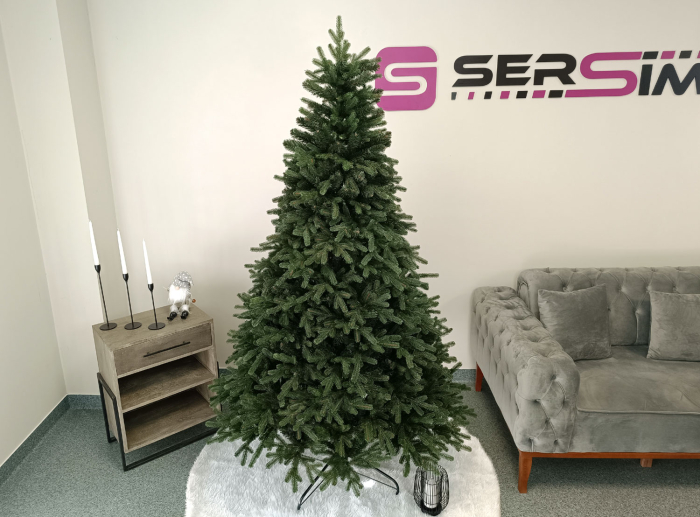Brad artificial Christmas Deluxe by Sersimo, Carpati, 2D+3D, 210cm [4]