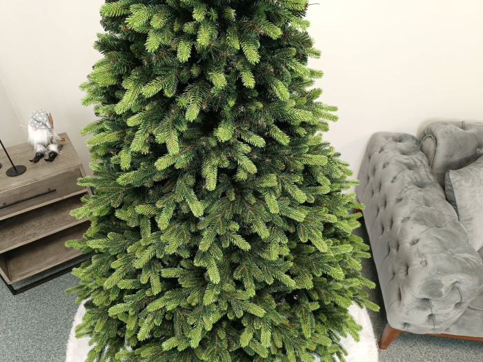 Brad artificial Christmas Deluxe by Sersimo, Carpati cu varfuri verzi, 2D+3D, 210cm [5]