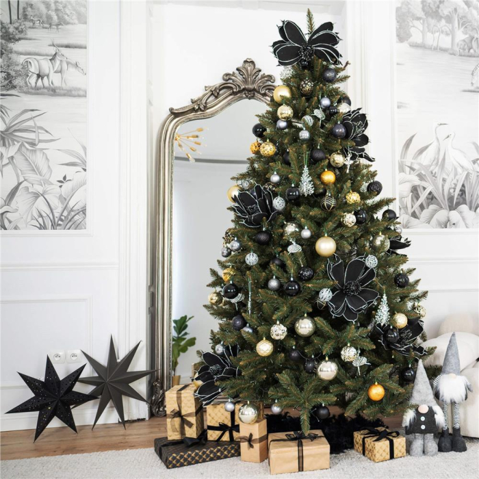 Brad artificial Christmas Deluxe by Sersimo, Caucazian Premium, 2D, 220cm [27]