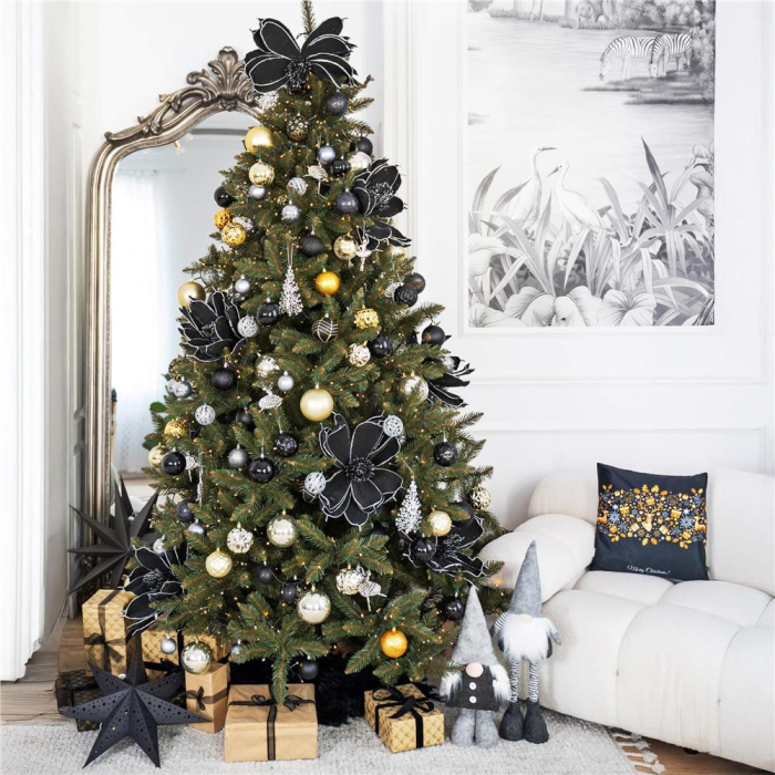 Brad artificial Christmas Deluxe by Sersimo, Caucazian Premium, 2D, 220cm [25]