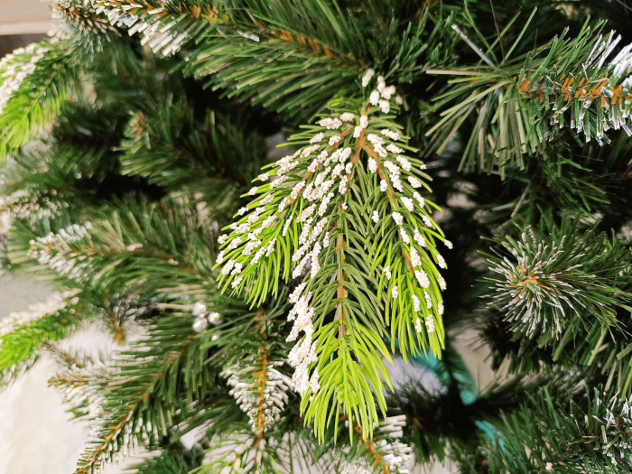 Brad artificial Christmas Deluxe by Sersimo, Diamant, 2D+3D, 200cm [7]