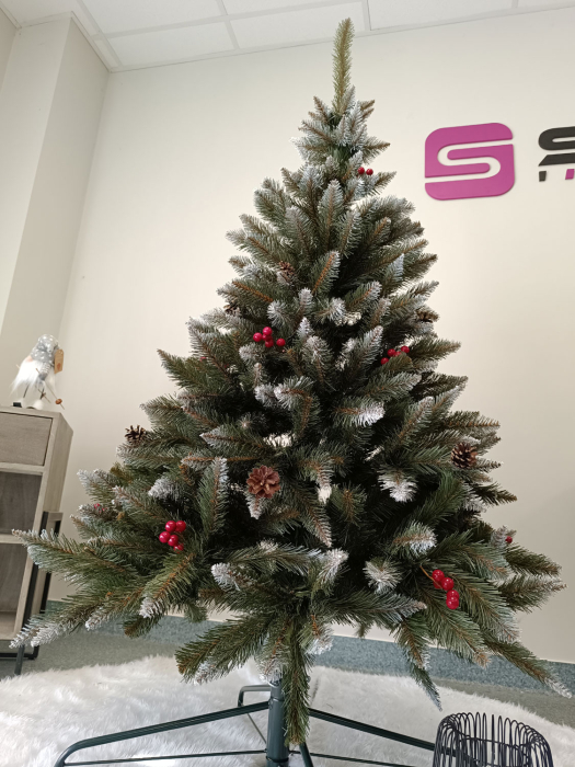 Brad artificial Christmas Deluxe by Sersimo, Frasin de Munte, 2D, 150cm [9]