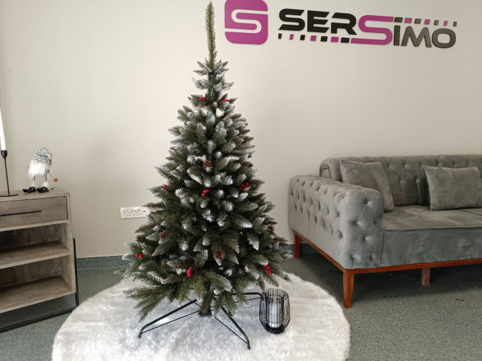 Brad artificial Christmas Deluxe by Sersimo, Frasin de Munte, 2D, 150cm [6]