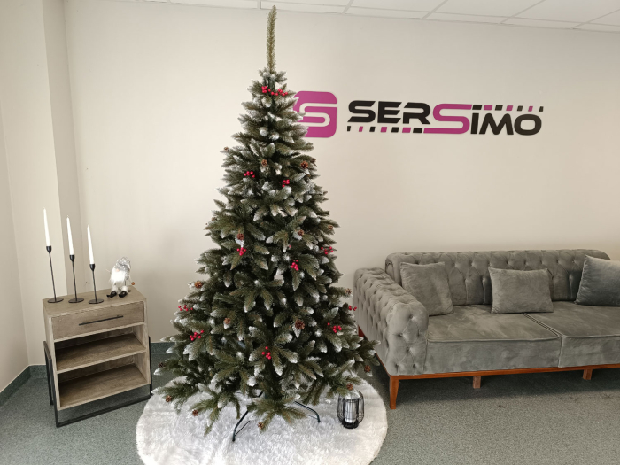 Brad artificial Christmas Deluxe by Sersimo, Frasin de Munte, 2D, 220cm [15]