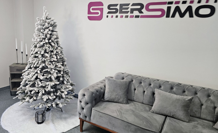 Brad artificial Christmas Deluxe by Sersimo, Global nins, mix 2D+3D, 180cm [11]