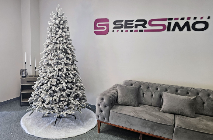 Brad artificial Christmas Deluxe by Sersimo, Global nins, mix 2D+3D, 210cm [3]