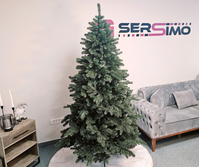 Brad artificial Christmas Deluxe by Sersimo, Kovalivka Select, integral 3D, 230cm [4]