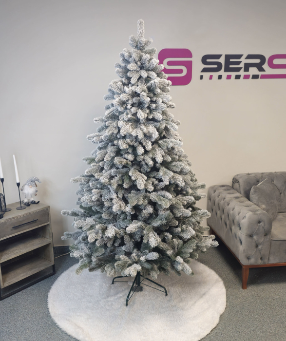 Brad artificial Christmas Deluxe by Sersimo, Kovalivka Select nins, integral 3D, 210cm [2]