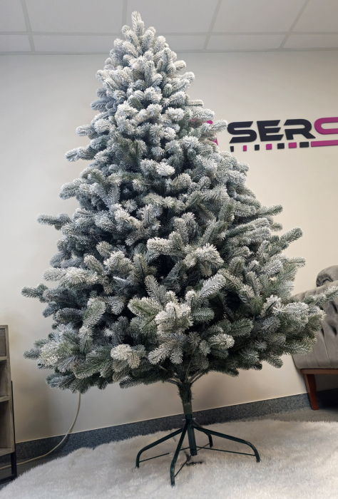 Brad artificial Christmas Deluxe by Sersimo, Kovalivka Select nins, integral 3D, 210cm [17]