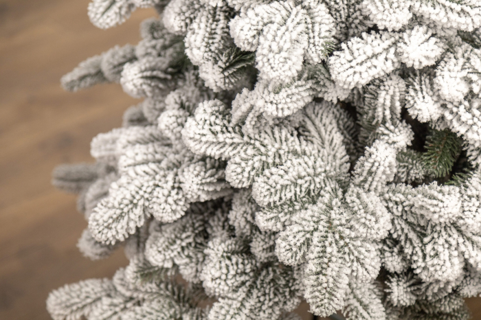 Brad artificial Christmas Deluxe by Sersimo, Kovalivka Select nins, integral 3D, 230cm [22]