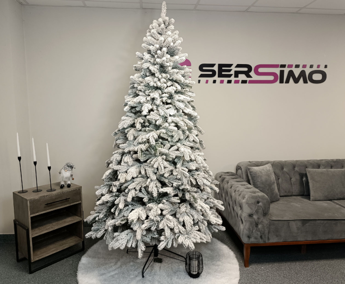 Brad artificial Christmas Deluxe by Sersimo, Kovalivska nins, 3D, 230cm [14]