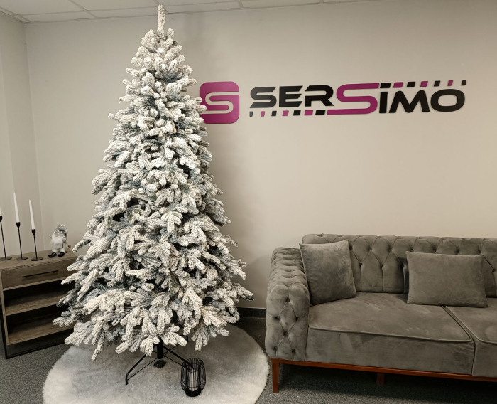 Brad artificial Christmas Deluxe by Sersimo, Kovalivska nins, 3D, 250cm [18]