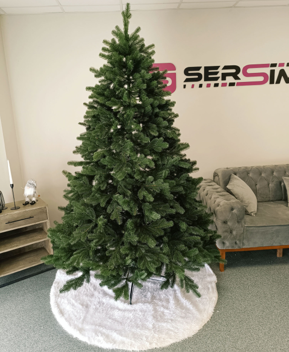 Brad artificial Christmas Deluxe by Sersimo, Kovalivska verde, 3D, 230cm [2]