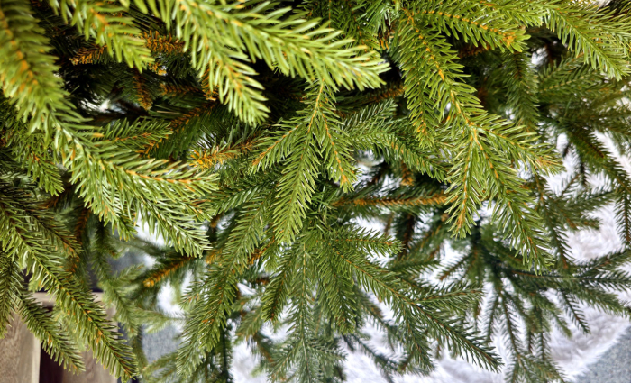 Brad artificial Christmas Deluxe by Sersimo, Nature, 2D+3D, 230cm [10]