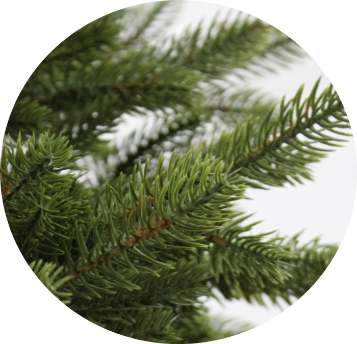 Brad artificial Christmas Deluxe by Sersimo, Nature, 2D+3D, 230cm [16]