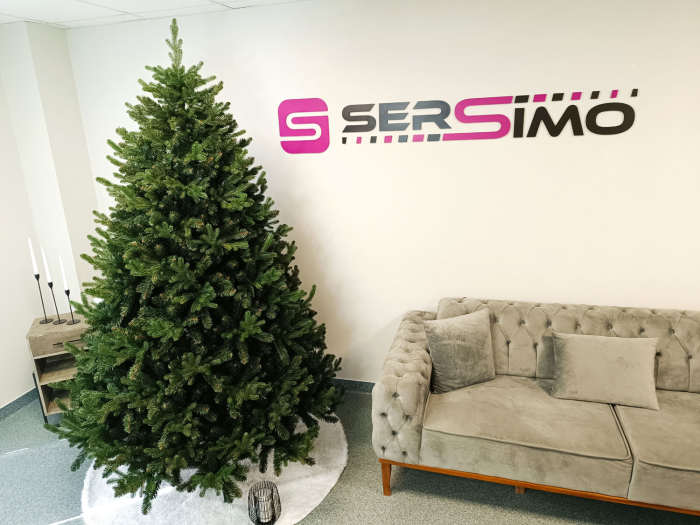Brad artificial Christmas Deluxe by Sersimo, Royal Felara, 2D+3D, 230cm [26]