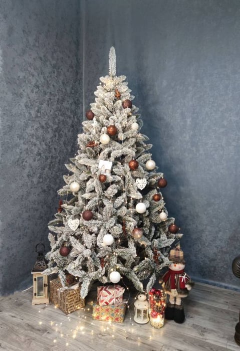 Brad artificial Christmas Deluxe by Sersimo, Victoria nins, 2D, 220cm [13]