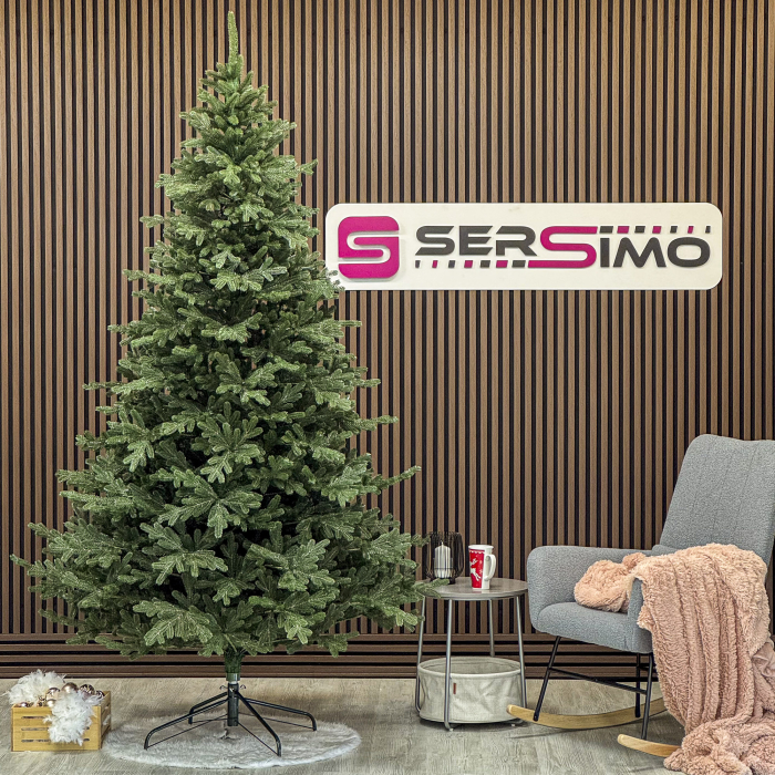 Brad artificial Christmas Deluxe by Sersimo, Viena Select, integral 3D, 250 cm [1]