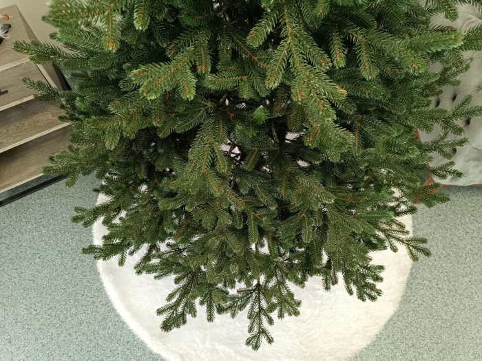 Brad artificial Christmas Deluxe by Sersimo, Viena verde, 3D, 210cm [17]