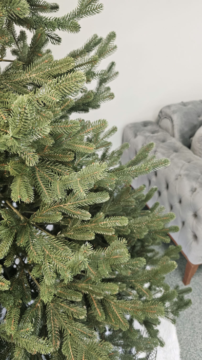 Brad artificial Christmas Deluxe by Sersimo, Viena verde, 3D, 250cm [4]