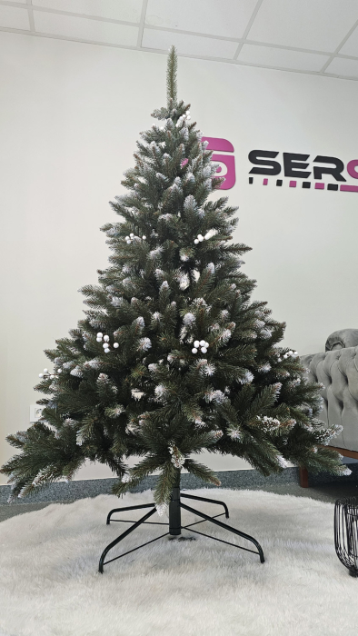 Brad artificial Christmas Deluxe by Sersimo, WhiteBerry, 2D, 180cm [15]