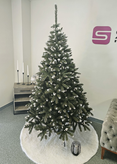 Brad artificial Christmas Deluxe by Sersimo, WhiteBerry, 2D, 220cm [4]