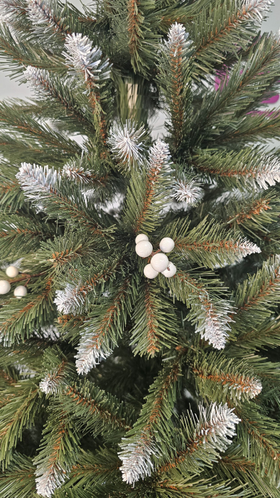 Brad artificial Christmas Deluxe by Sersimo, WhiteBerry, 2D, 220cm [13]