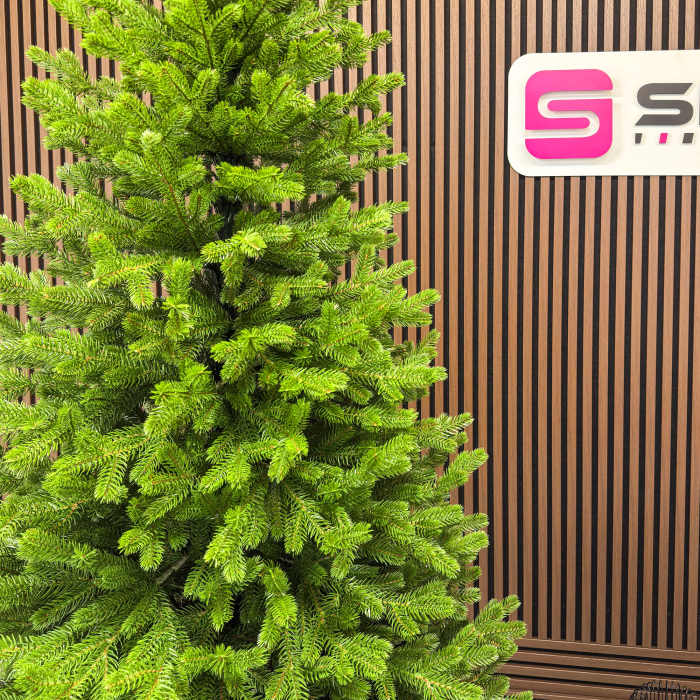 Brad artificial Sersimo, Alindra Elite, verde, integral 3D, 210 cm [9]
