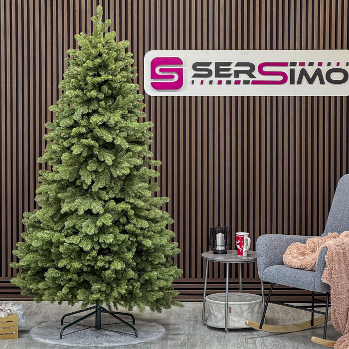 Brad artificial Sersimo, Silvee Elite, verde, integral 3D, 220 cm [1]
